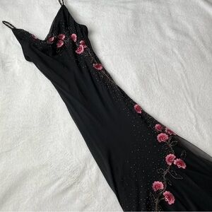 Black Floral Dress